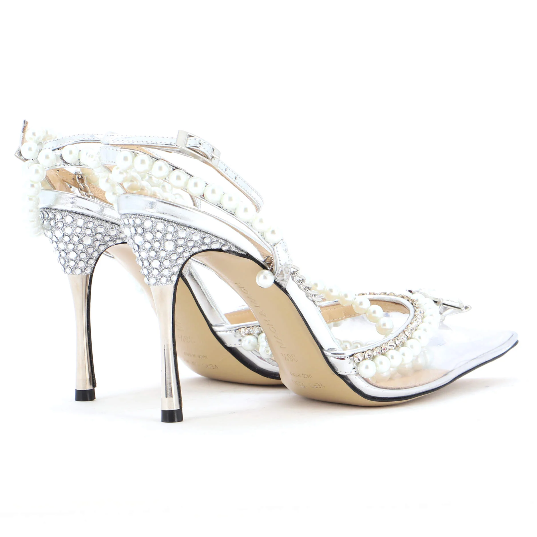 Women's Diamond of Elizabeth Heeled Mules PVC 100 - Image 3