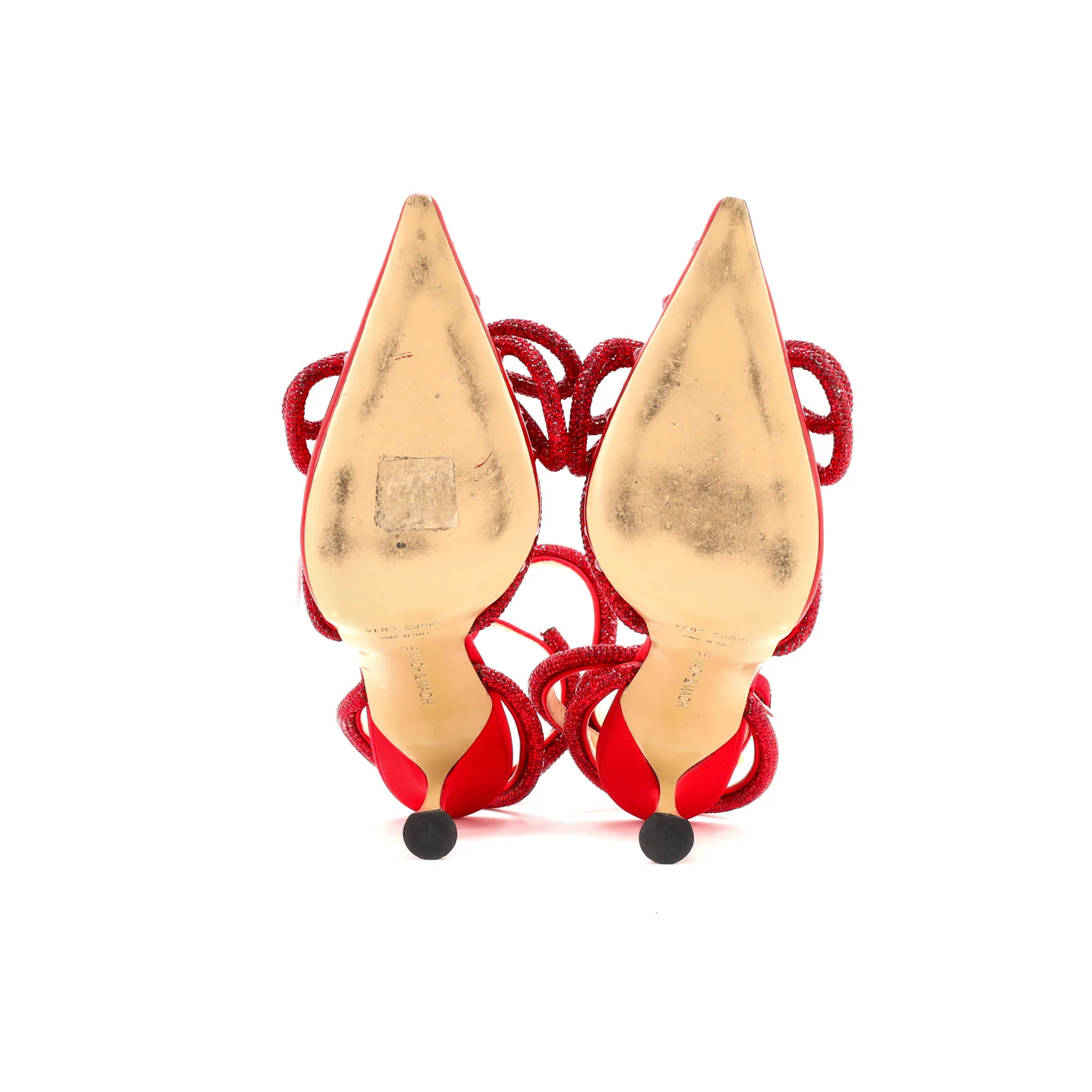 Women's Double Bow Ankle Strap Pumps PVC 110 - Image 4