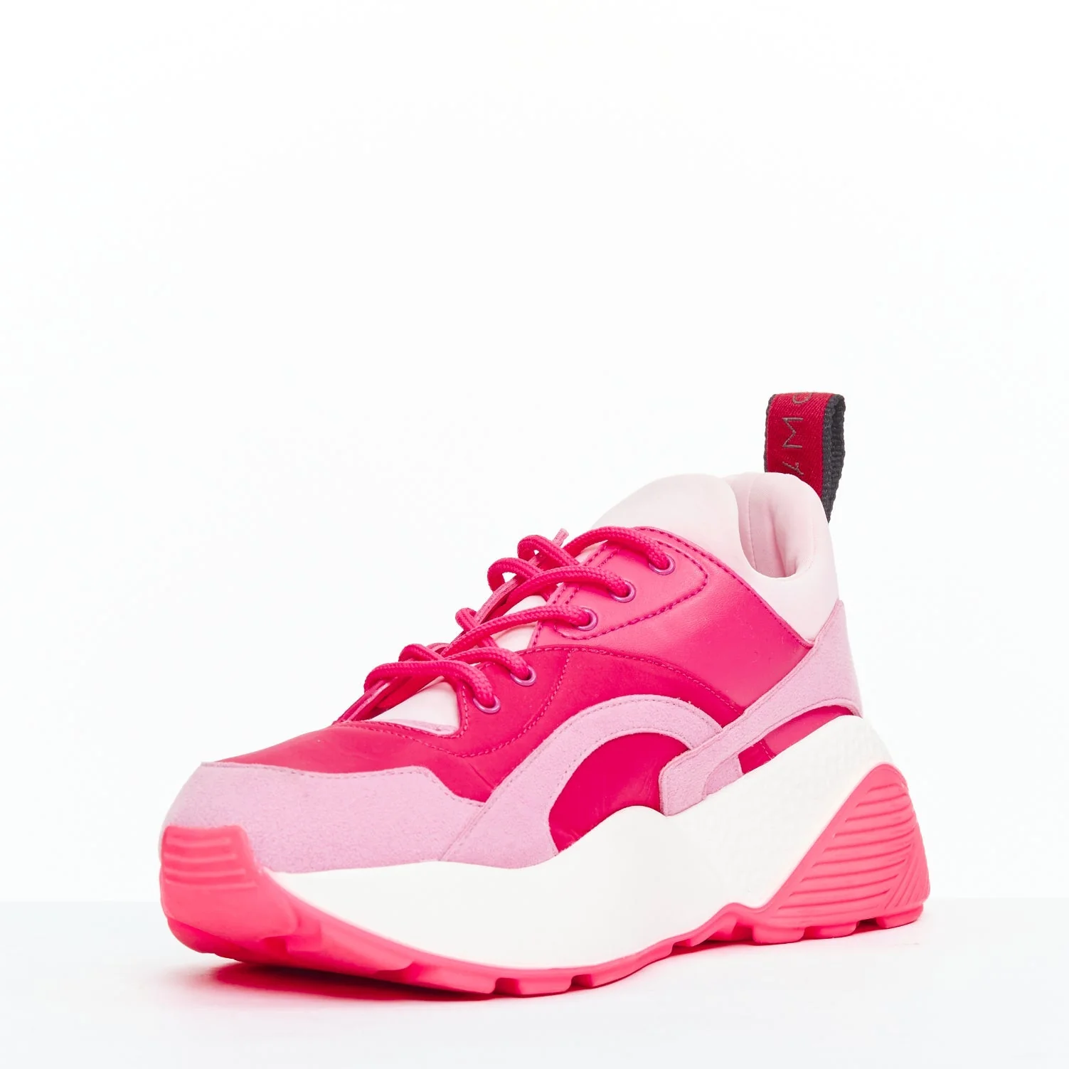 Women's Stella Mccartney Eclypse fabric patchwork dad sneakers - Image 10