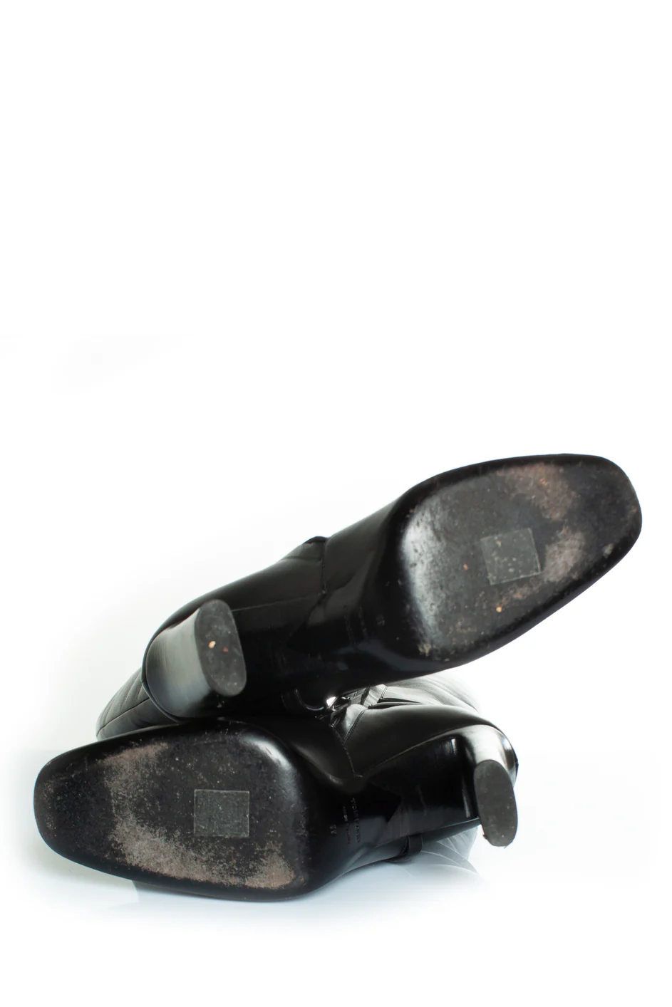 Women's Tom Ford leather boots with T strap - Image 7