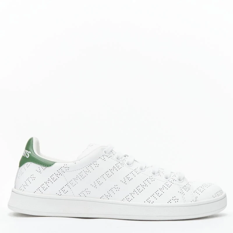 Women's Vetements Demna logo perforated leather Stan Smith low sneaker - Image 7